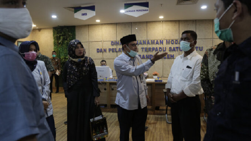 DPMPTSP Kota Banda Aceh Siap Jadi Role Model Sistem Pelayanan Perizinan Online