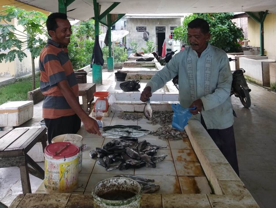 Penjual Ikan di Aceh Utara saat Pandemi: Modal Saja Kadang Tak Kembali