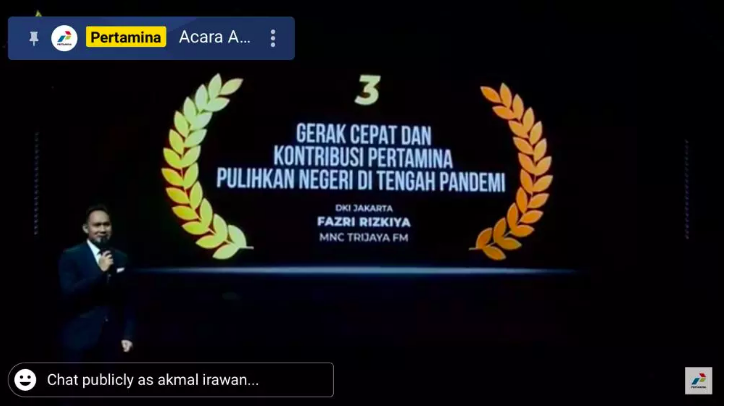 Ajang Anugerah Jurnalistik Pertamina 2020, Jurnalis Trijaya Raih Juara