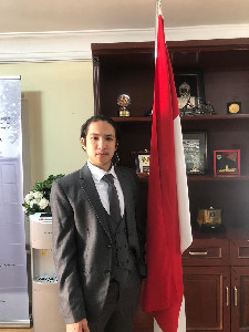 Misbahul Munawar Terpilih Ketua PPPI Azerbaijan Periode 2020-2021.
