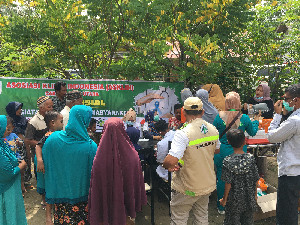 ASKLIN Aceh Utara Gelar Baksos Pengobatan Gratis untuk Korban Banjir