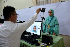 Akibat Banjir Kantor Kemenag Aceh Utara,  Rekam Biometrik Dipindahkan
