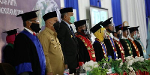 Hadiri Wisuda Universitas Gajah Putih, Ini Pesan Gubernur Aceh