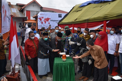 Bupati Shabela Dampingi Gubernur Aceh Lepas Ekspor 4 Kontainer Kopi ke Manca Negara