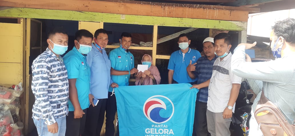 Partai Gelora Salurkan Bantuan ke UMKM di Gayo Lues dan Aceh Tengah