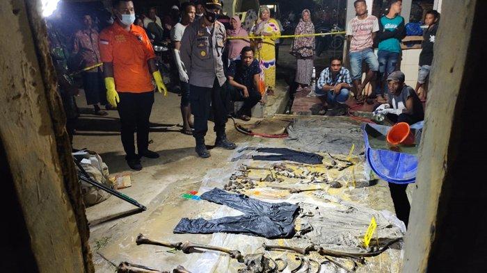 Geger, Dua Kerangka Manusia Terbalut Kain Ditemukan di Tambak Warga Aceh Timur