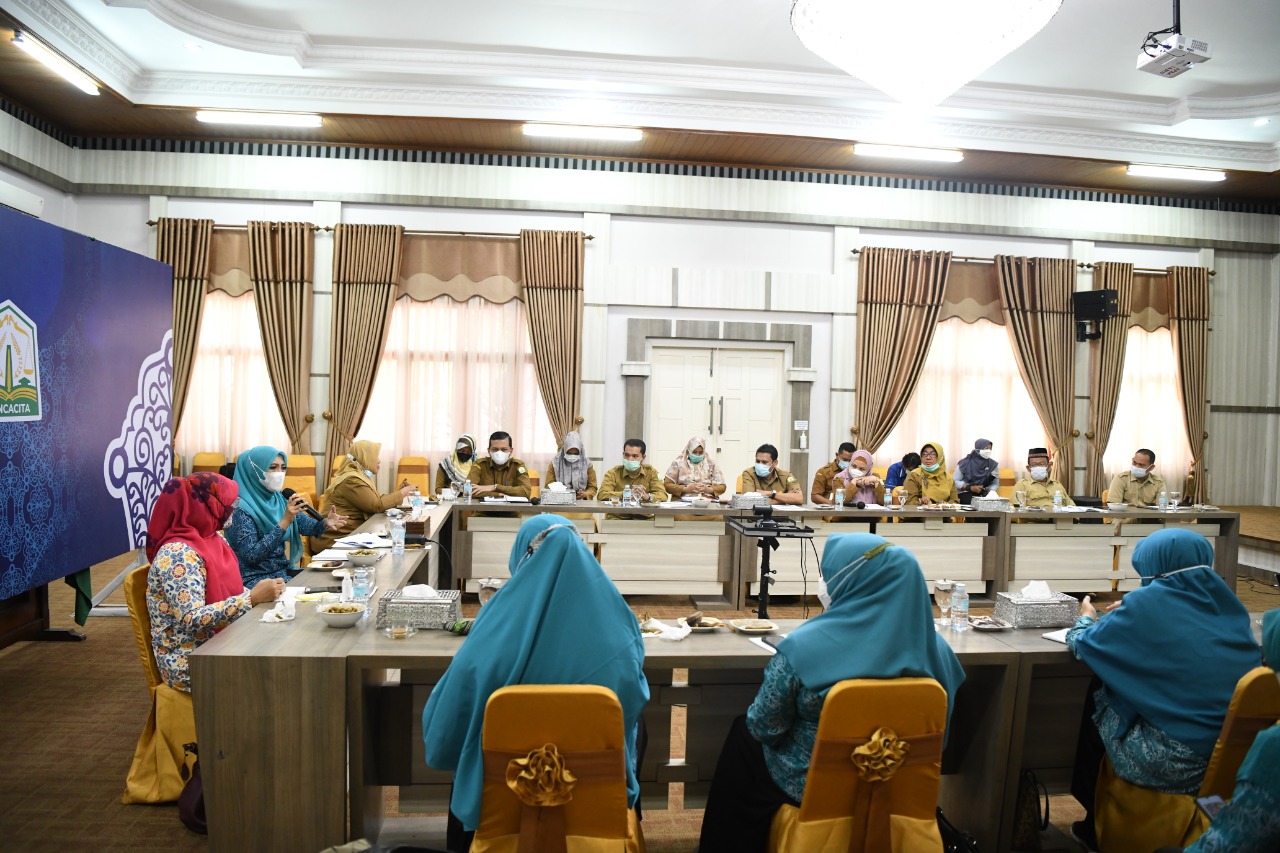 TP PKK Aceh Gelar Rapat Koordinasi dan Sinkronisasi 10 Program Pokok