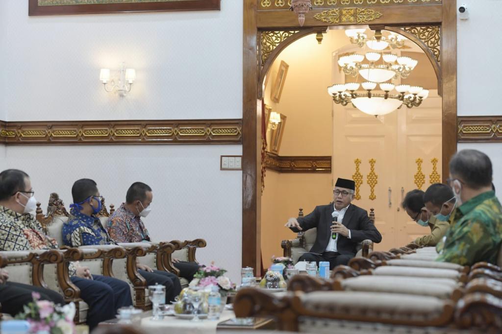 Gubernur Aceh Terima Silaturahmi Manajemen Bank Syariah Indonesia