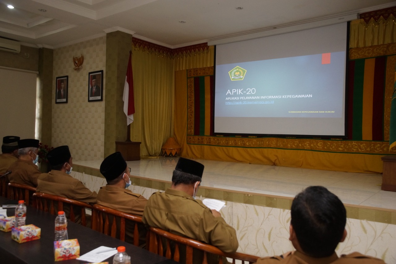 Tingkatkan Layanan Kepegawaian, Kemenag Aceh Luncurkan APIK-20