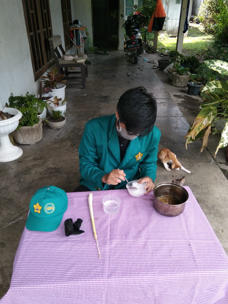 Mahasiswa KKN USK di Langsa Manfaatkan Limbah Rumah Tangga Jadi Sabun Batang