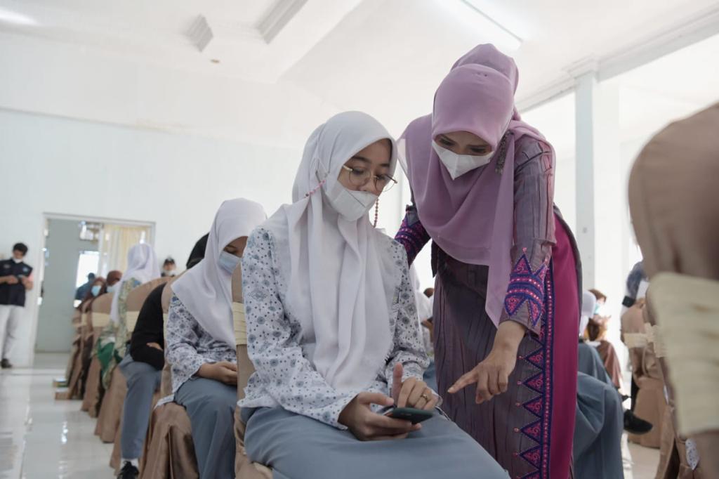 Semangati Peserta Try Out Online, Dyah: Kalian Masa Depan Aceh