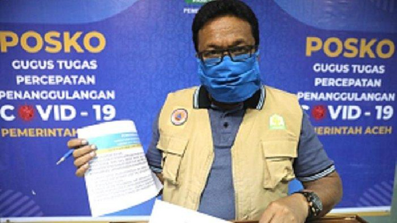 Jubir Covid Aceh: 49. 667 Tenaga Kesehatan di Aceh Sudah Divaksin Covid-19