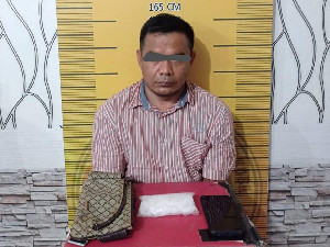 Bawa Paket Berisi Sabu, Polres Langsa Amankan Seorang Warga Banda Aceh