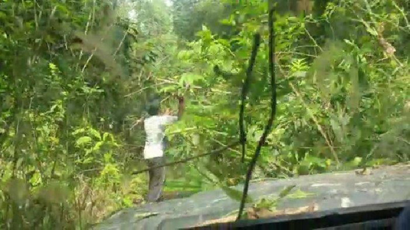 Akibat Longsor, Tim Blutax Off Road Terjebak di Hutan Tamiang