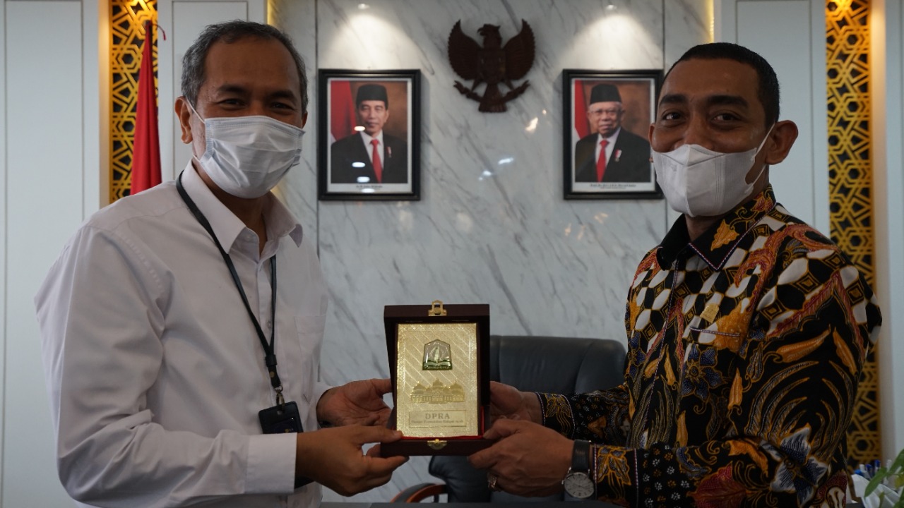Silaturrahmi dengan Ketua DPRA, GM PLN Aceh Sampaikan Kemajuan Kelistrikan Aceh