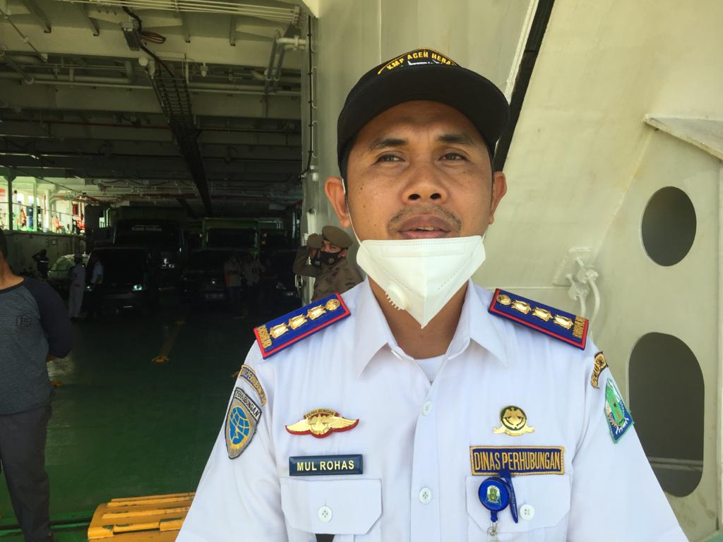 Kadishub Simeulue Jadi Penumpang Perdana KMP Aceh Hebat 1