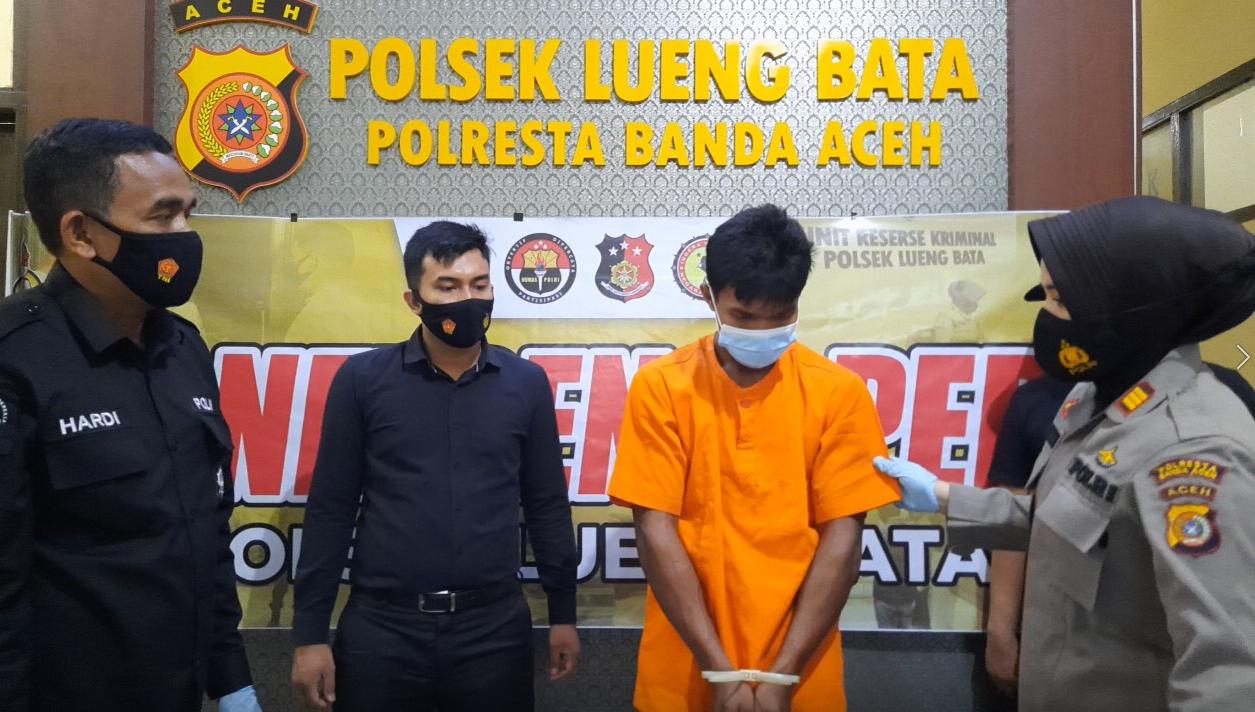 Rampas HP Mantan karena Cemburu, Pria Asal Aceh Timur Ditangkap Polisi di Aceh Besar