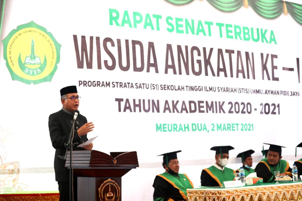 Gubernur Aceh: Kehadiran STIS Ummul Ayman Ibarat Oase