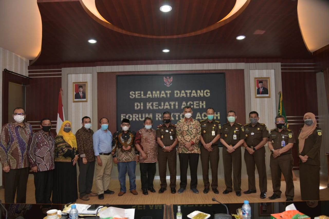 Forum Rektor Apresiasi Kinerja Kejati Aceh