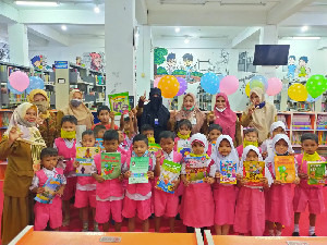 Ruang Perpus Ramah Anak, Arpus Aceh: Semoga Bisa Menumbuhkan Rasa Cinta Pengetahuan