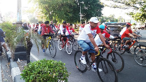Ikuti Balap Sepeda Tour de Koetaradja di Aceh, Jarak Tempuh 71 Kilometer