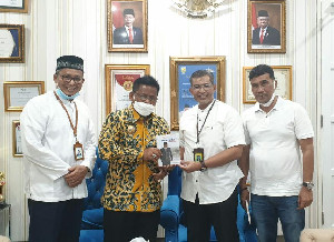 Bank Syariah Bukopin Silaturrahmi dengan Ketua MES Aceh