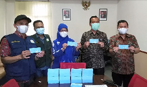 Distanbun Aceh Launching Label Benih Padi Berbarcode/QR