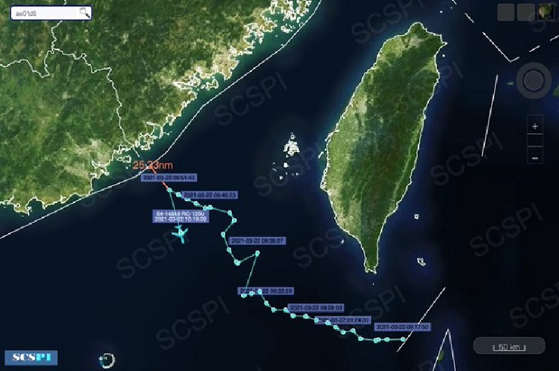 AS Kian Nekat Dekati China dalam Jarak 46,8 Km, Melalui Pesawat Siluman