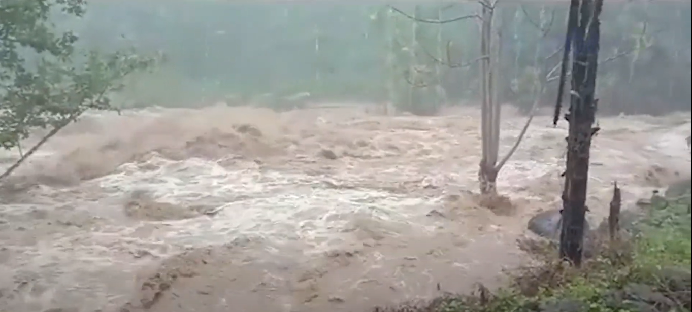 Krueng Pudeng Meluap, Sejumlah Gampong di Aceh Besar Diterjang Banjir