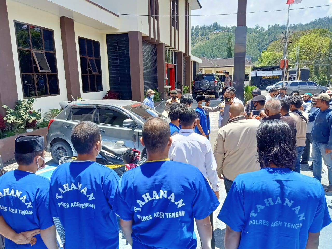 Polres Aceh Tengah Tangkap 9 Mafia Sabu, 3 Ons Diamankan