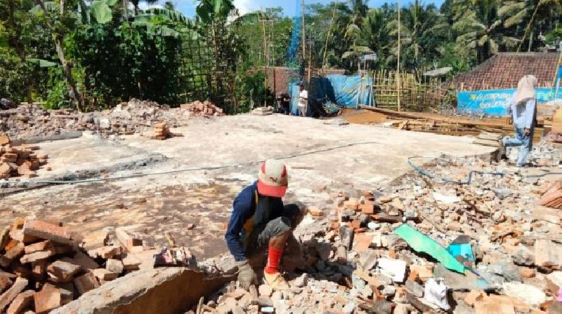 2.848 Rumah Rusak Akibat Gempa Malang