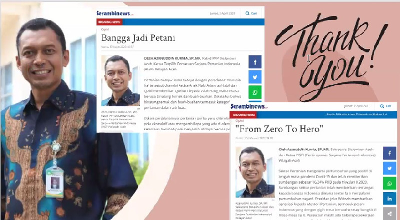Ketua PISPI Aceh: Bangga Jadi Petani