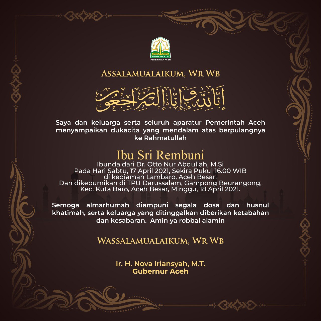 pemerintah aceh