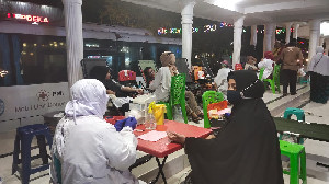 Antisipasi Kekurangan Darah, Mobil Unit PMI Langsa Giat Donor Darah Tiap Malam