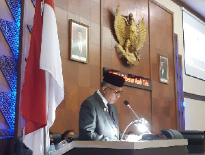 Gubernur Aceh: Pendapatan Lebihi Target dalam Paripurna DPRA LKPJ 2020