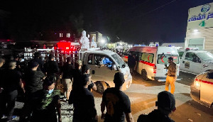 82 Orang Tewas di Kebakaran RS di Baghdad
