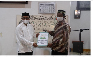 Safari Ramadhan, Dinas ESDM Aceh Bantu Pembangunan Mesjid Al Falah Meukek Aceh Selatan