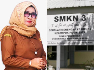 Capaian SMK 3 Banda Aceh Sudah Tingkat Nasional