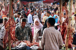 Jelang Meugang, Dinkes Aceh Besar Ketatkan Protokol Kesehatan di Pasar Induk