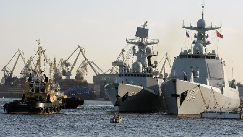 China Siap Utus Kapal Perang ke Teluk Meksiko