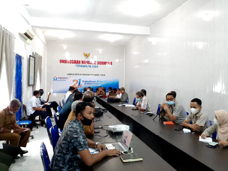 Bahas IPAL, Multistakholder Berkumpul di Ombudsman Aceh