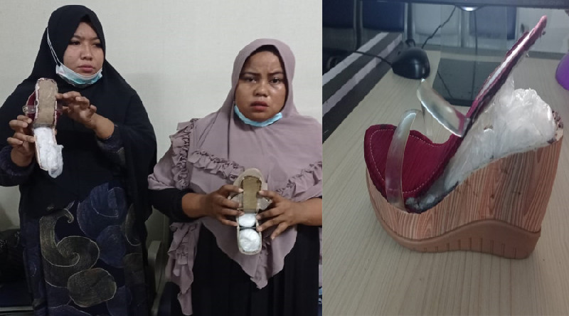 Bawa 1,3 Kilogram Sabu, Dua Wanita Aceh Ditangkap di Bandara Kualanamu