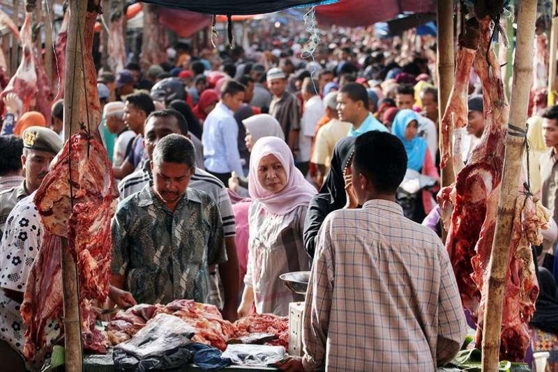 Jelang Meugang, Dinkes Aceh Besar Ketatkan Protokol Kesehatan di Pasar Induk