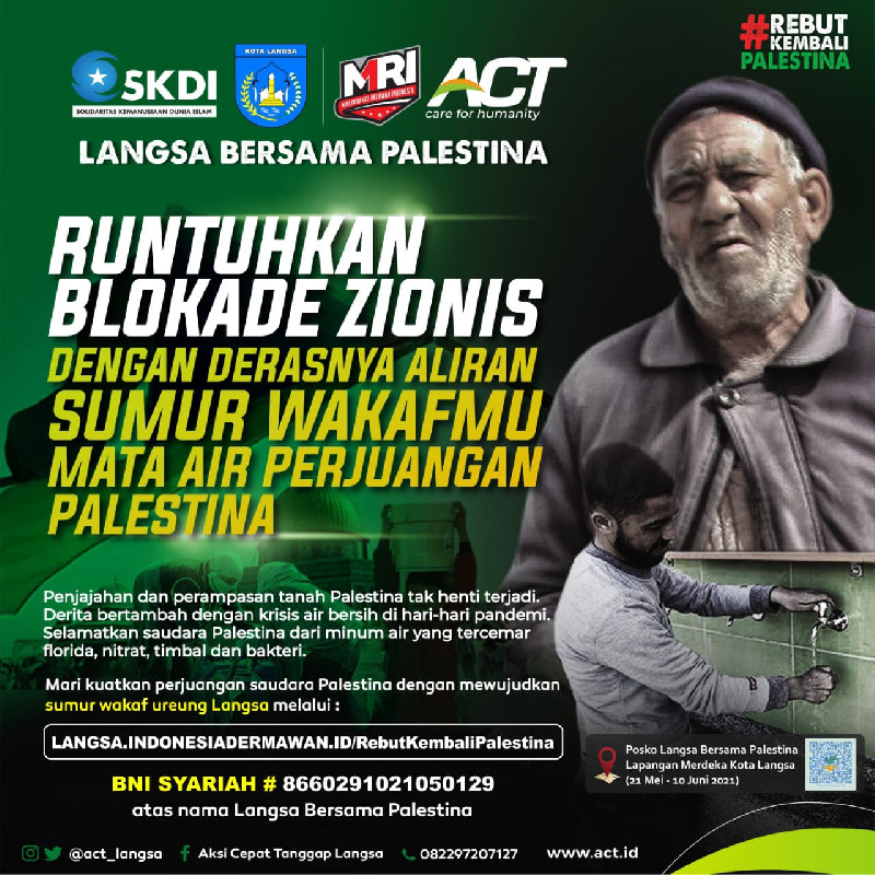Mursyid: ACT Bersama Palestina