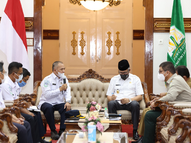 Gubernur Aceh Minta BMKG Perkuat Sistem Informasi dengan Manfaatkan Media Sosial