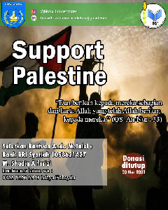 HIMSA melakukan kegiatan Galang Dana Palestina