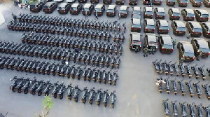 KSAD  Bagikan 547 Motor-Mobil Dinas untuk Prajurit TNI