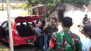 Preman di Garut Serang Markas TNI dan Polri