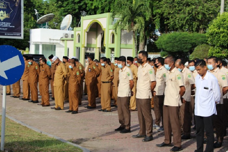 Hari Pertama Kerja, Kehadiran ASN Kemenag Aceh Capai 99 Persen