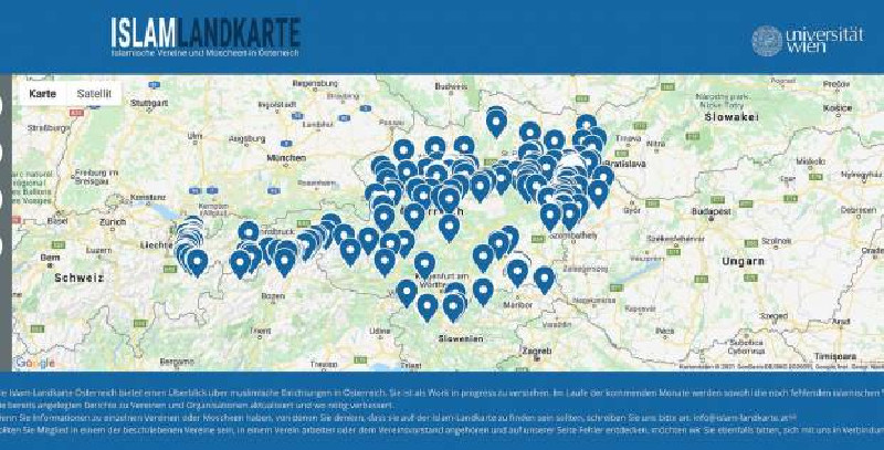 Kelompok Muslim Tuntut, Terkait Peta Islam Dirilis Pemerintah Austria
